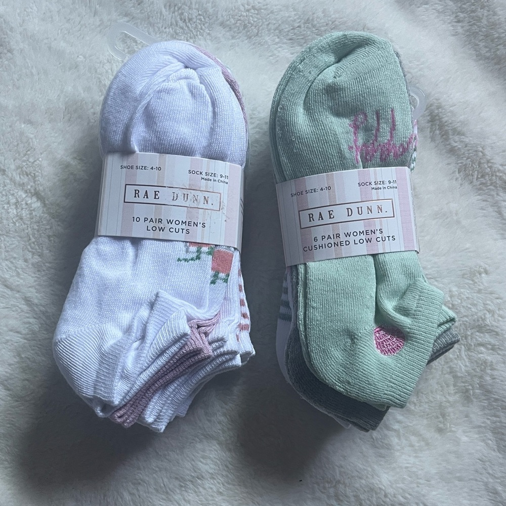 New Rae Dunn Socks
